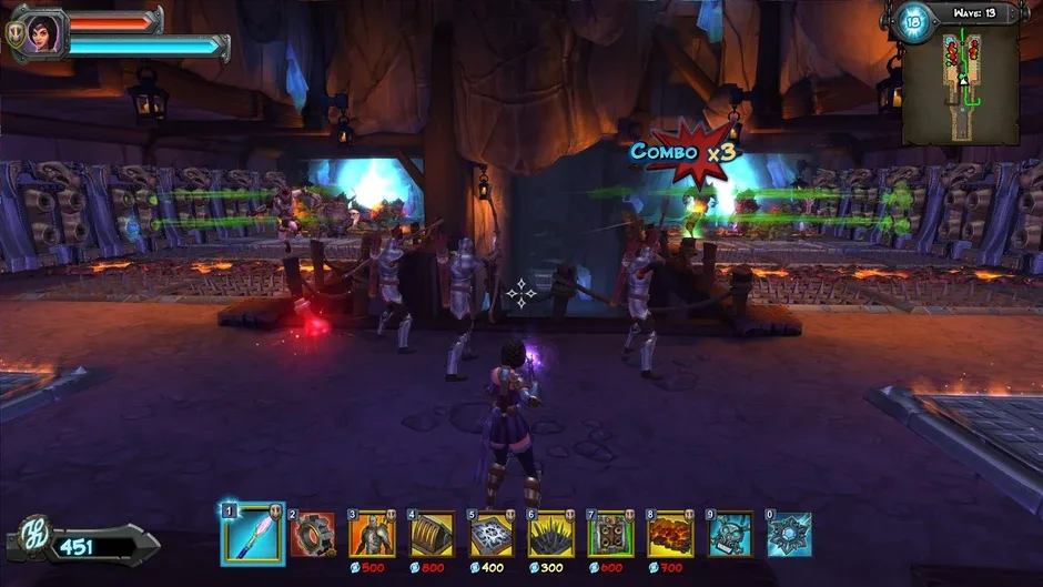 Orcs Must Die! 2, captura de tela 3