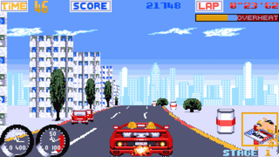 Turbo OutRun Screenshot