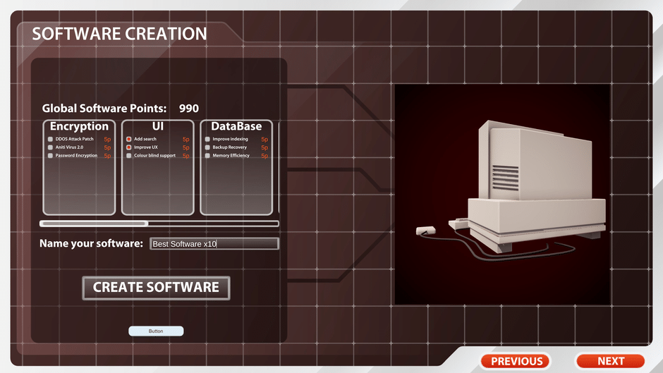 Tech Corp. Screenshot