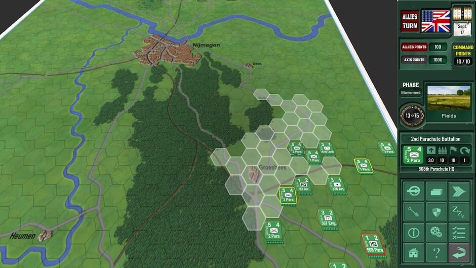 Assault on Arnhem Screenshot