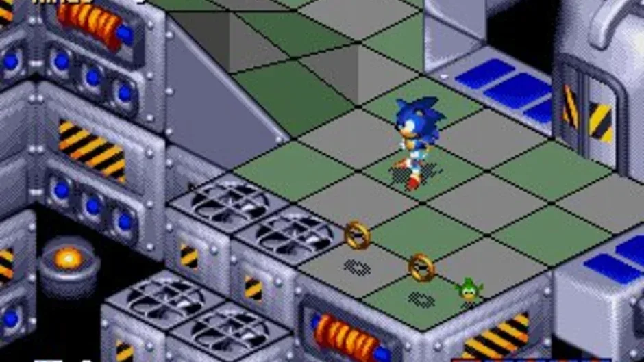 Sonic 3D Blast, captura de tela 1