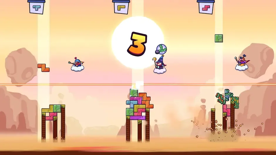 Tricky Towers, captura de tela 2