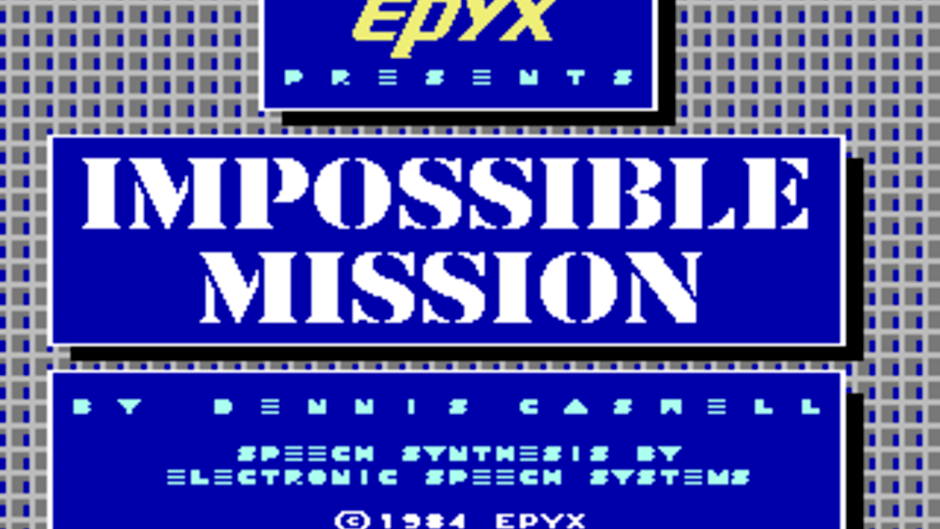 Impossible Mission Screenshot