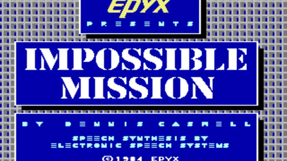Impossible Mission, captura de tela 1