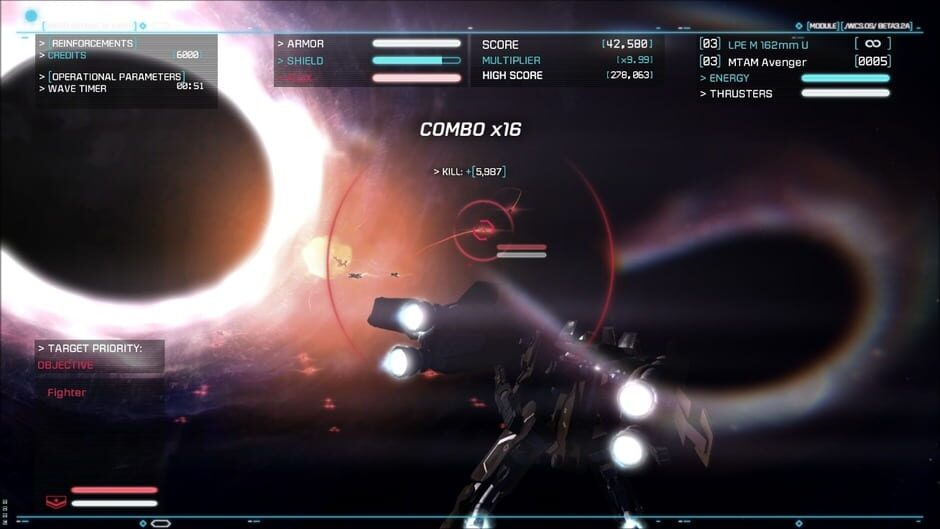 Strike Suit Infinity Screenshot