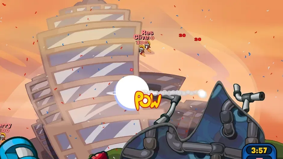 Worms Reloaded, captura de tela 3