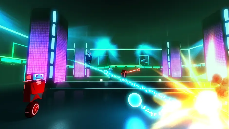 Robot Roller-Derby Disco Dodgeball, captura de tela 5