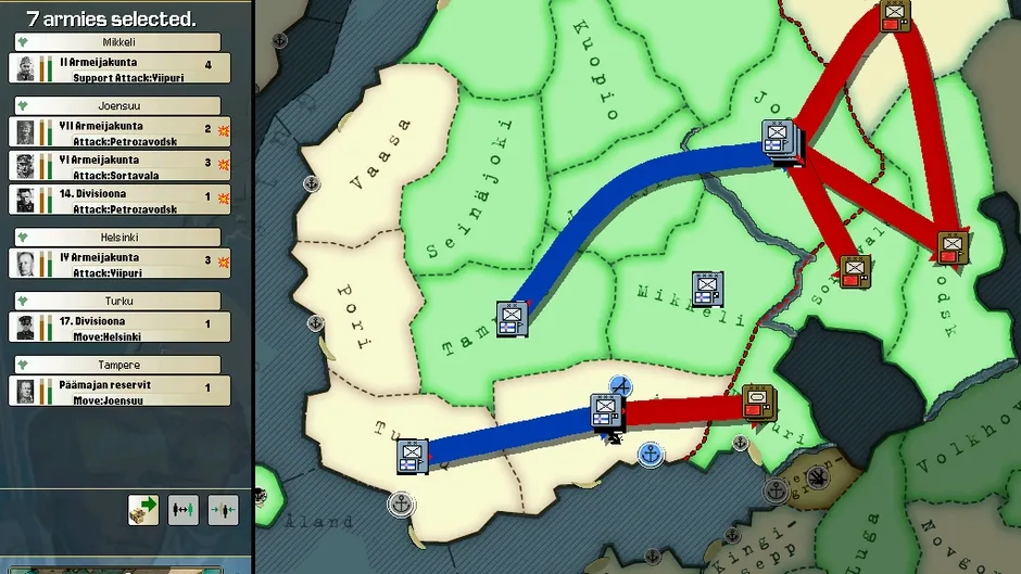 Hearts of Iron II, captura de tela 2