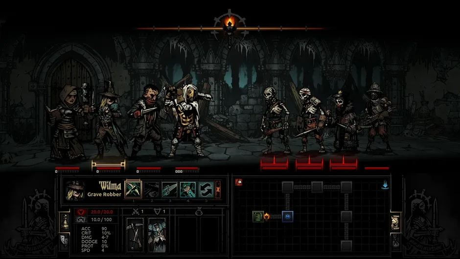 Darkest Dungeon, captura de tela 5