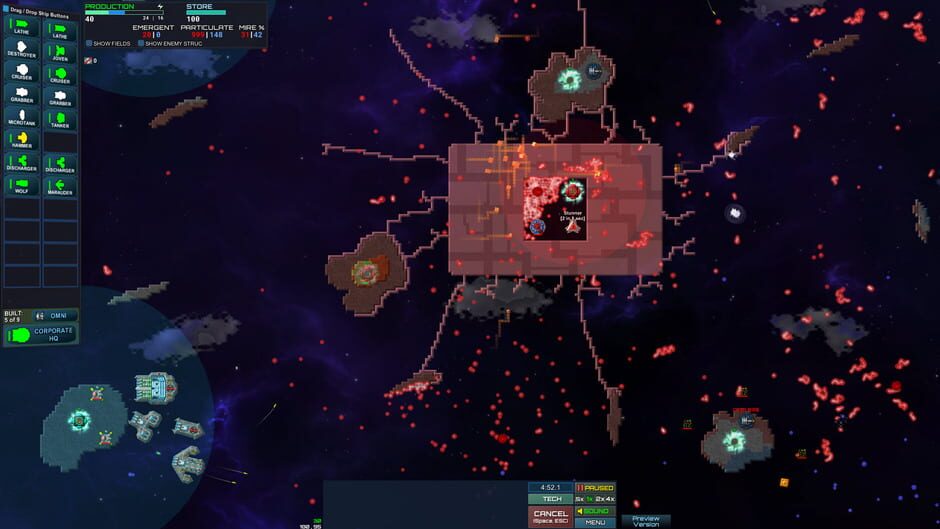 Particle Fleet: Emergence Screenshot
