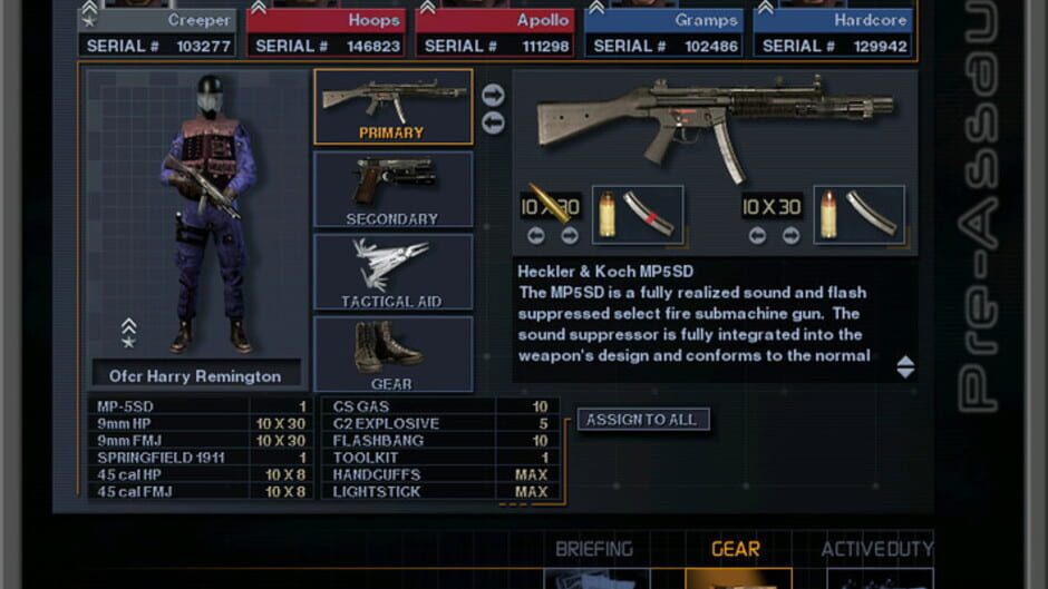 SWAT 3: Tactical Game of the Year Edition Screenshot