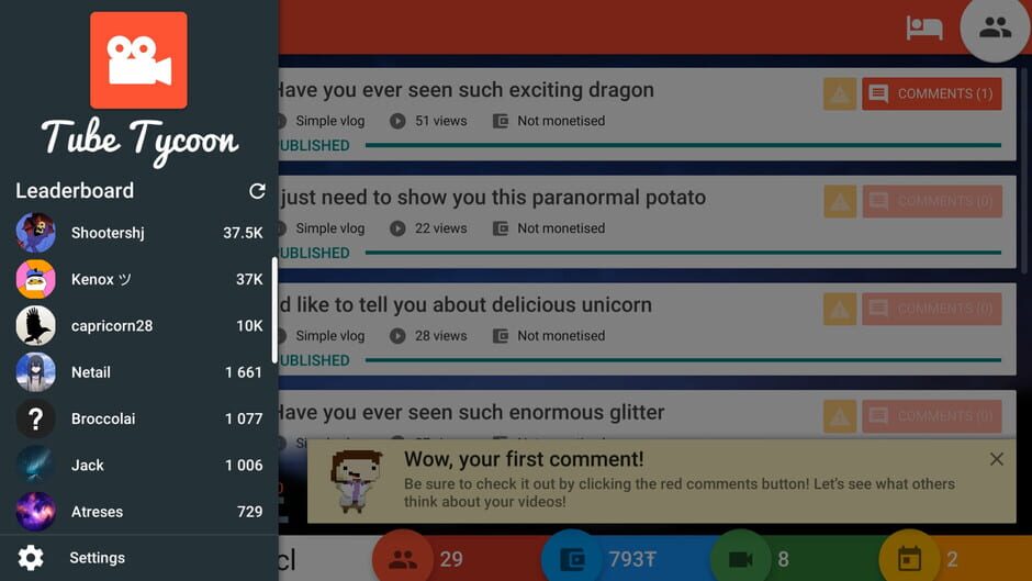 Tube Tycoon Screenshot