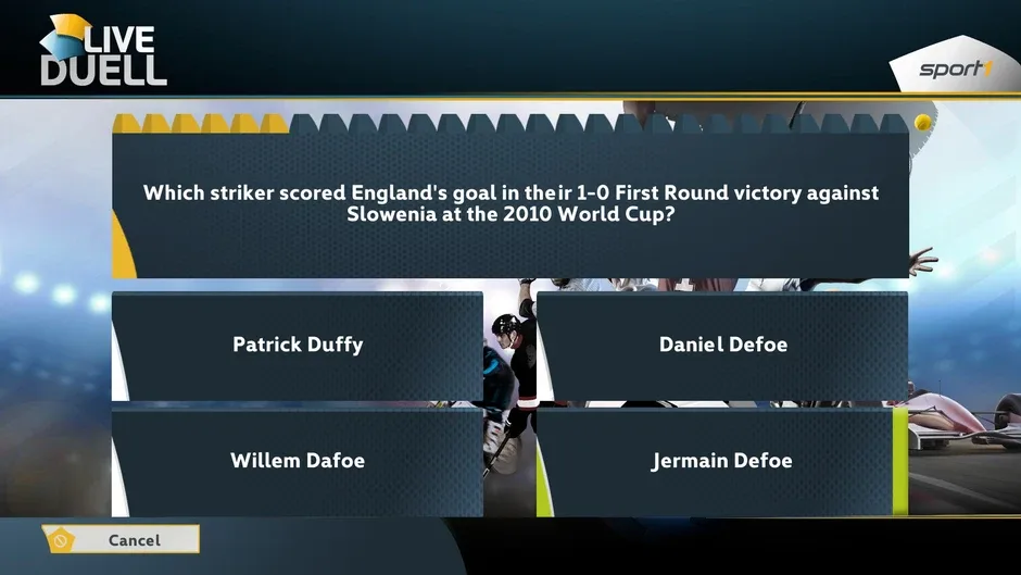 Sport 1 Live: Duel