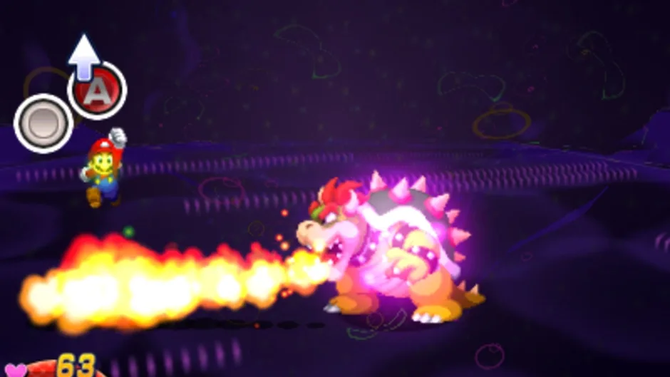 Mario & Luigi: Dream Team, captura de tela 1