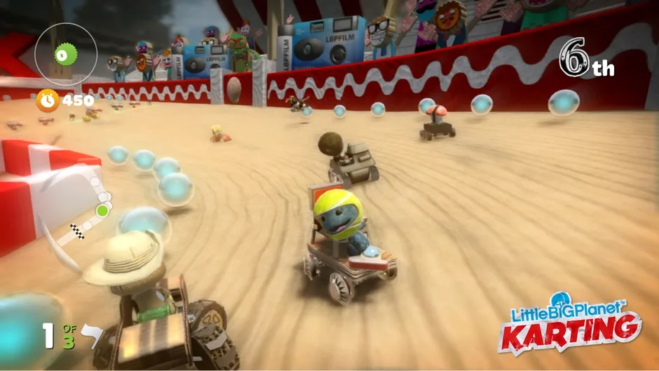 LittleBigPlanet Karting, captura de tela 3
