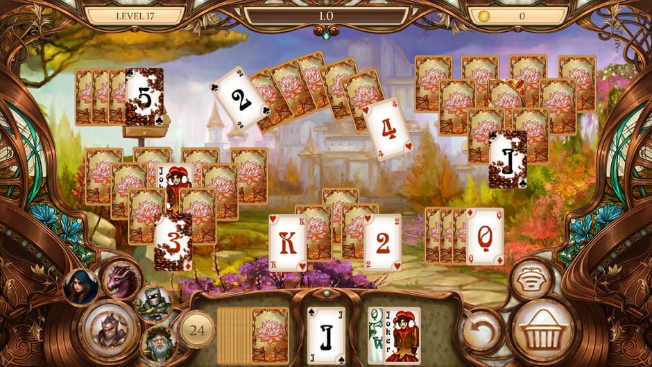 Snow White Solitaire: Charmed Kingdom Screenshot