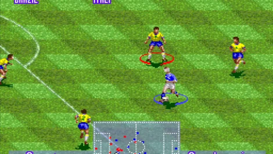 International Superstar Soccer Deluxe, captura de tela 1