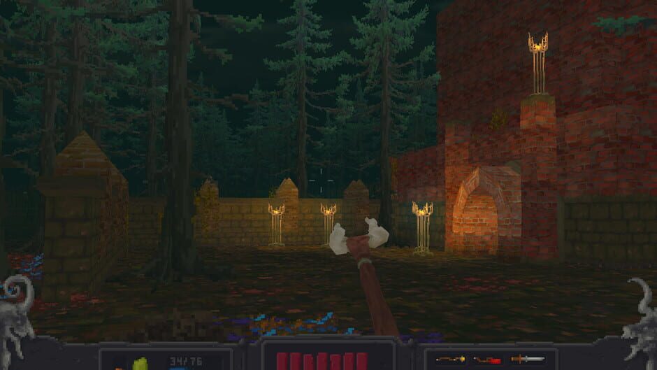 Autumn Night 3D Shooter Screenshot
