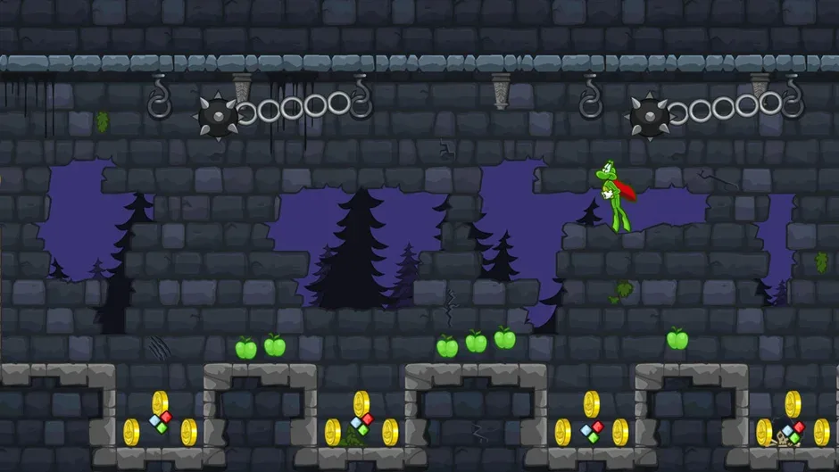 Superfrog HD, captura de tela 3