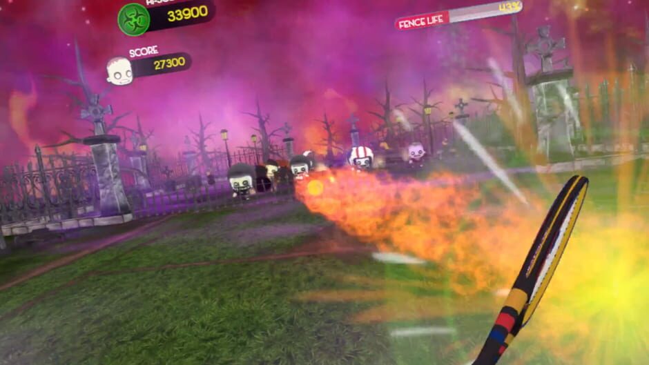 Smoots Tennis Survival Zombie Screenshot