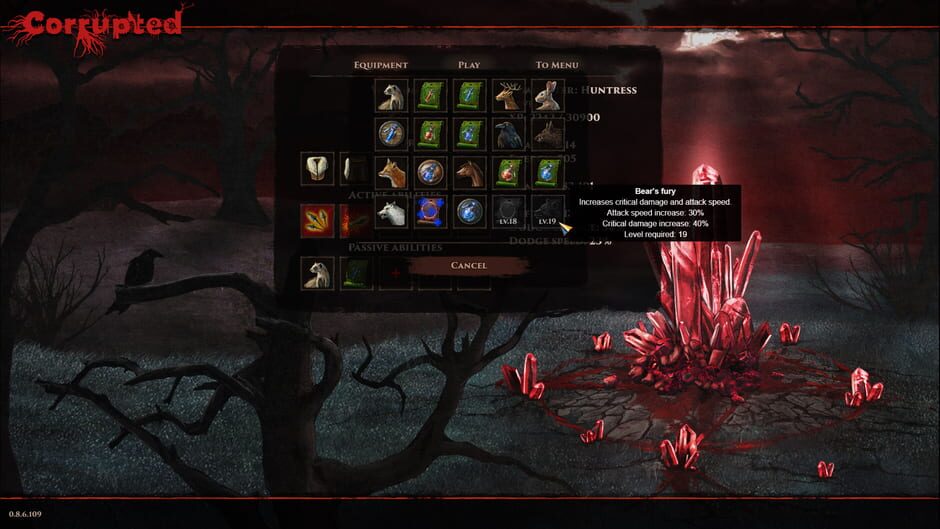 Corrupted Screenshot