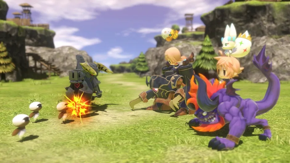World of Final Fantasy, captura de tela 2
