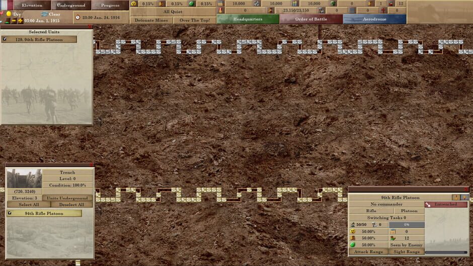 On the Western Front Screenshot