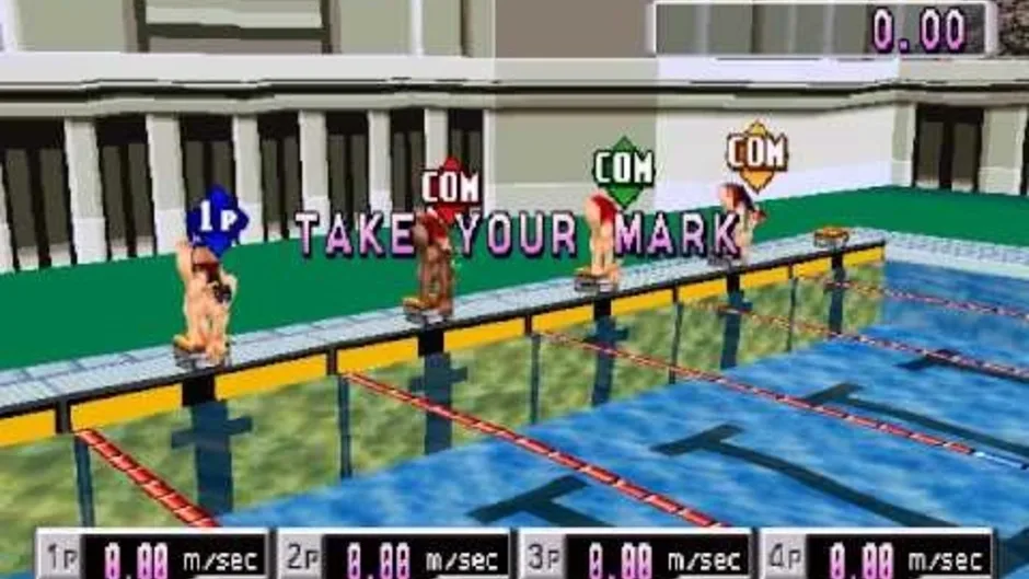 International Track & Field, captura de tela 1