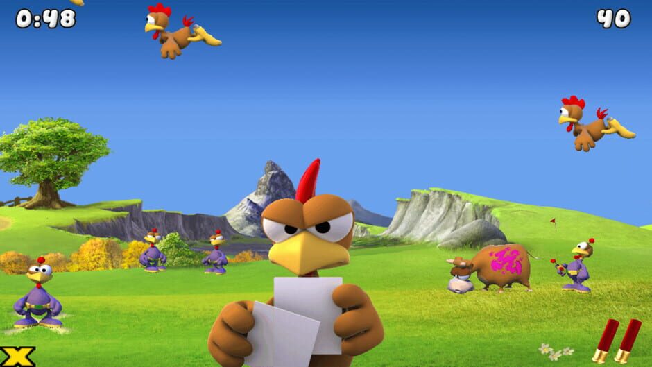 Crazy Chicken: Invasion Screenshot