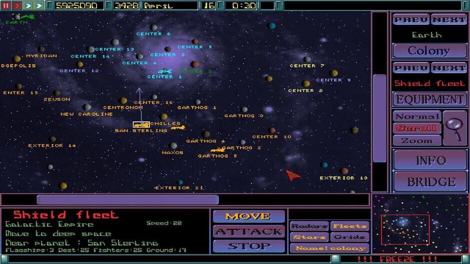 Imperium Galactica Screenshot