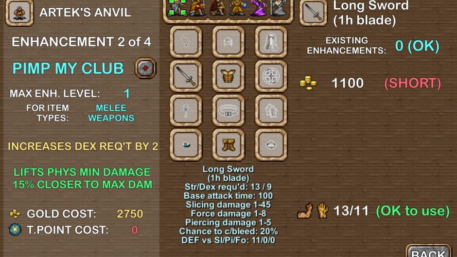 Dungeons of Chaos Screenshot