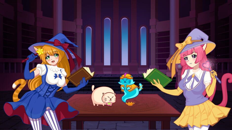 Catgirl Magic: Fury Duel Screenshot