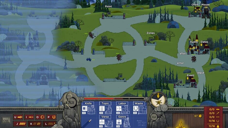 Touch Type Tale - Strategic Typing Screenshot