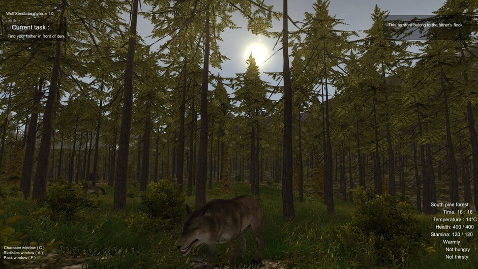 Wolf Simulator Screenshot