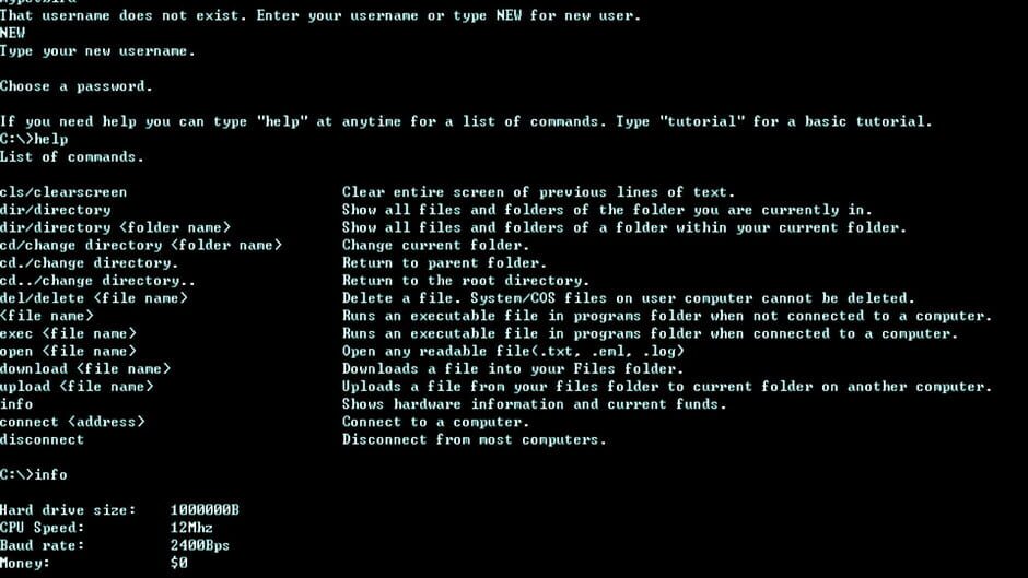Retro Hacker screenshot