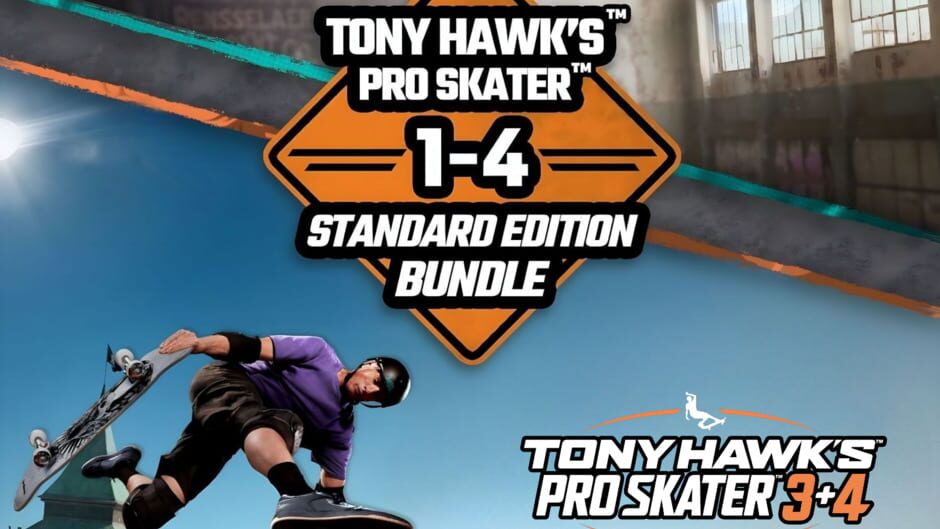 《托尼·霍克职业滑板手 1-4》标准版捆绑包