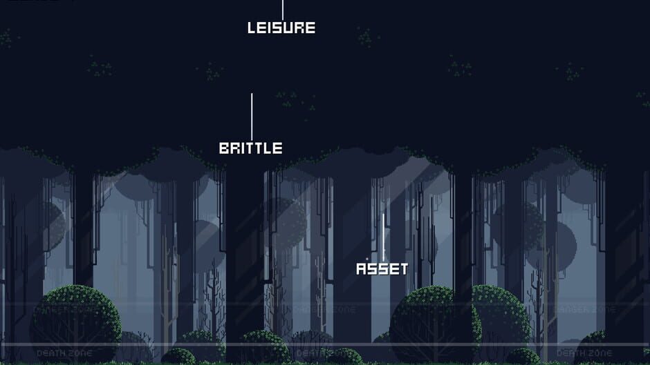 Falling words Screenshot