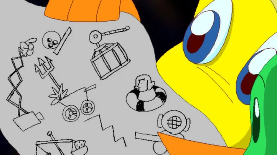 Freddi Fish 2: The Case of the Haunted Schoolhouse, captura de tela 1