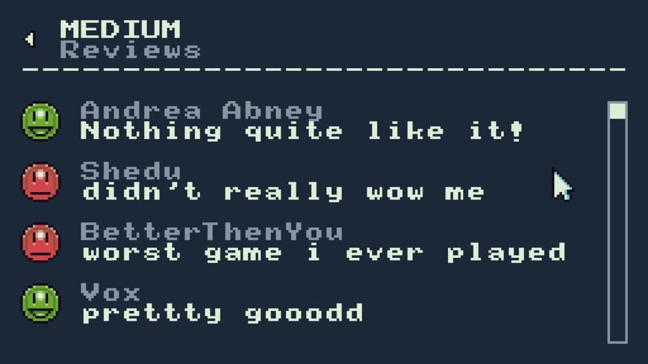 Indie Game Sim Screenshot