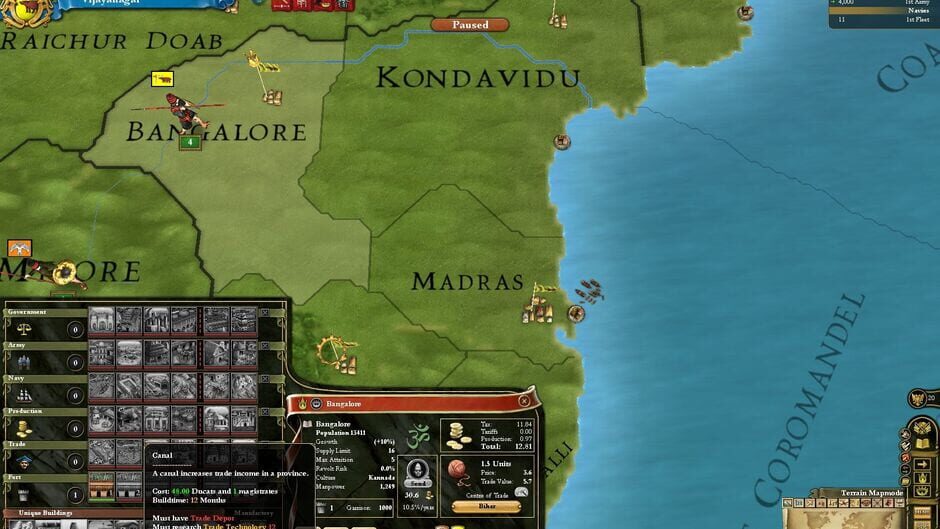 Europa Universalis III: Divine Wind screenshot 3