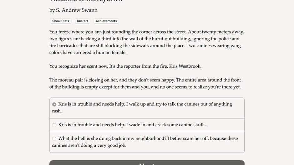 Welcome to Moreytown Screenshot