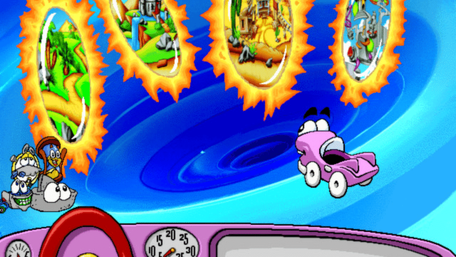 Putt-Putt Travels Through Time Screenshot