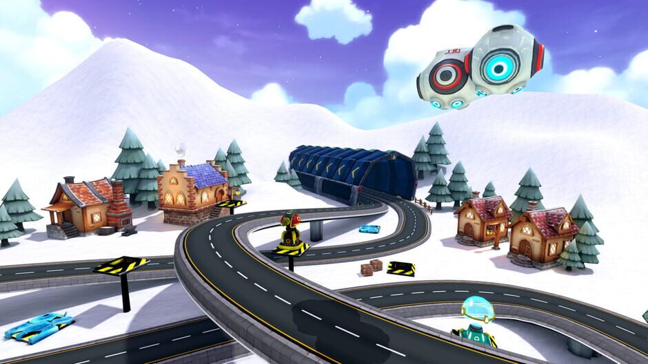 Evil Robot Traffic Jam HD Screenshot