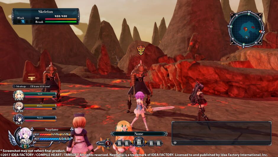 Cyberdimension Neptunia: 4 Goddesses Online Screenshot