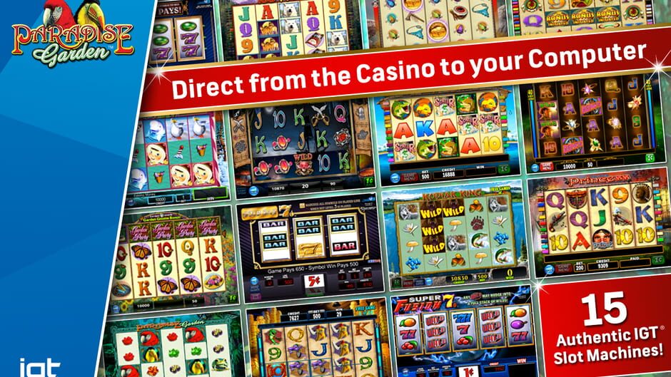 IGT Slots Paradise Garden Screenshot