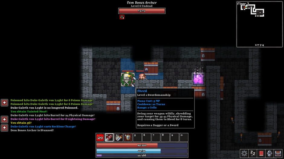 Claustrophobia: The Downward Struggle Screenshot