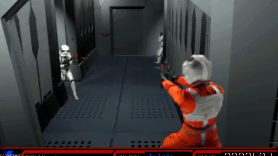 Skärmbild 2 från Star Wars: Rebel Assault II - The Hidden Empire