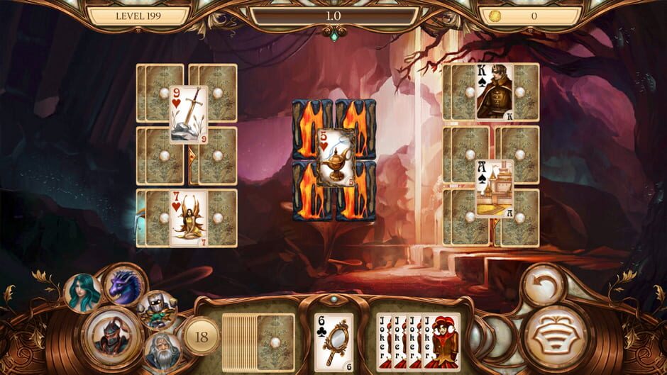 Snow White Solitaire: Legacy of Dwarves Screenshot