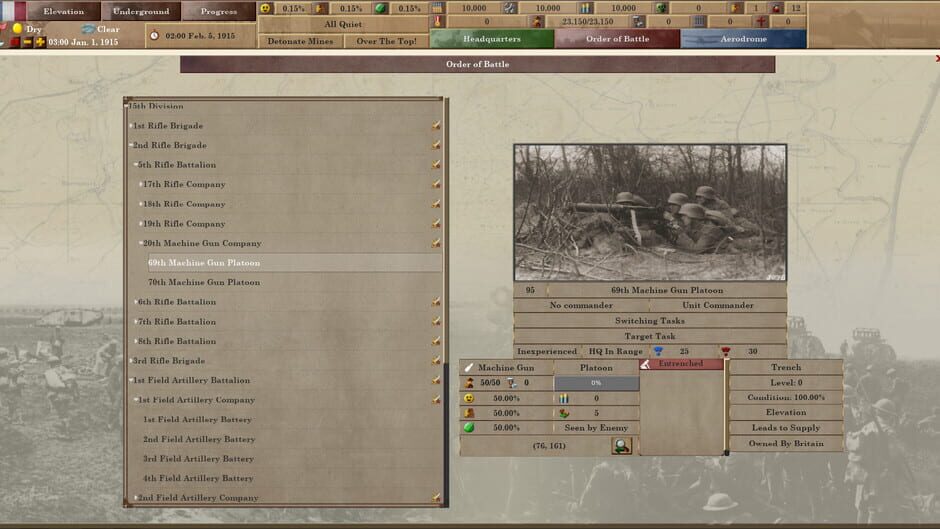 On the Western Front Screenshot