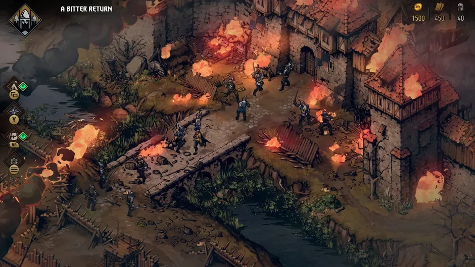 Thronebreaker: The Witcher Tales, captura de tela 1